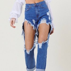 Distressed Jeans